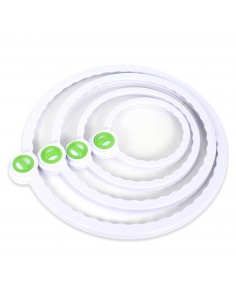 Genius Ideas Couvercle de conservation Fresh avec régulateur de date 4 pièces