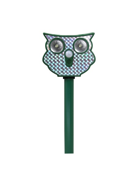 Genius Ideas Clôture Sonique Répulsive Solaire Universel Hibou