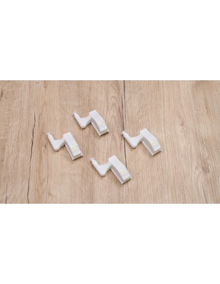 Genius Ideas 4 Pièces de lumière LED 'Charnière'