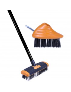 Genius Ideas Brosse de nettoyage de terrasse 3en1