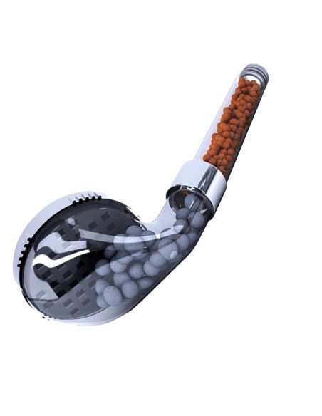 Herzberg HG-5012 Pommeau de Douche Minéralisé