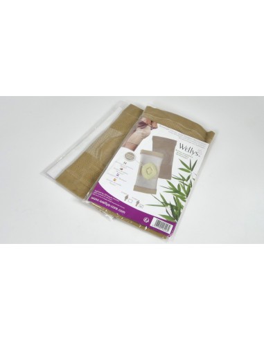 Wellys Bandage de genou en bambou avec coussin d'articulation Hommes