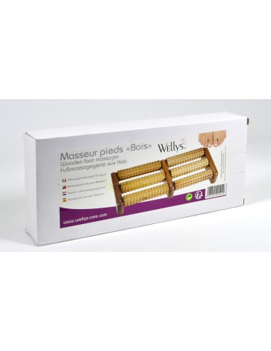 Wellys Masseur de pieds en bois
