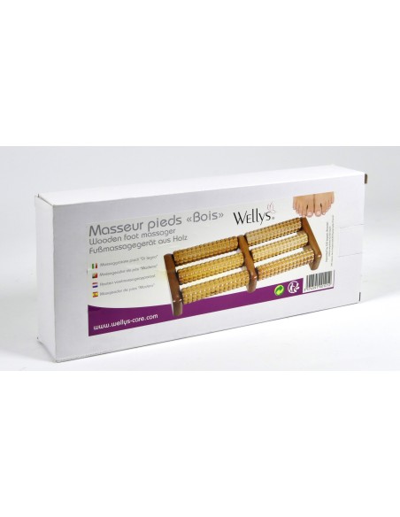 Wellys Masseur de pieds en bois