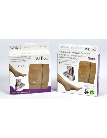 Wellys Coussin  Orthèse de Cheville en Gel Paire