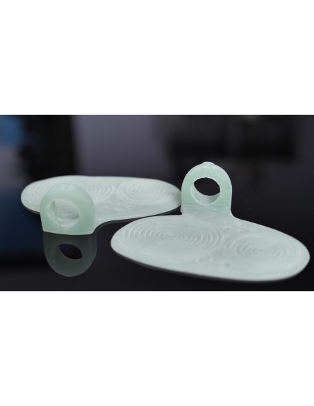 Wellys 2 Pièces de coussin d'avant-pied avec boucle d'orteil 'Menthogel'