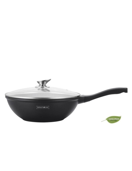 Royalty Line RL-BW28M Wok de revêtement marbré 28cm