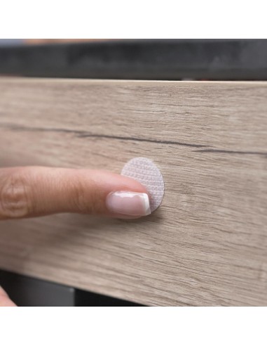 Genius Ideas Boutons velcro auto-adhésifs blancs 62 pièces