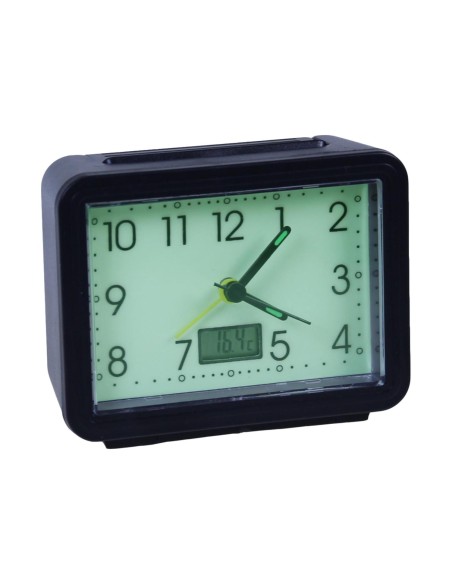 Genius Ideas Réveil et thermomètre luminescents