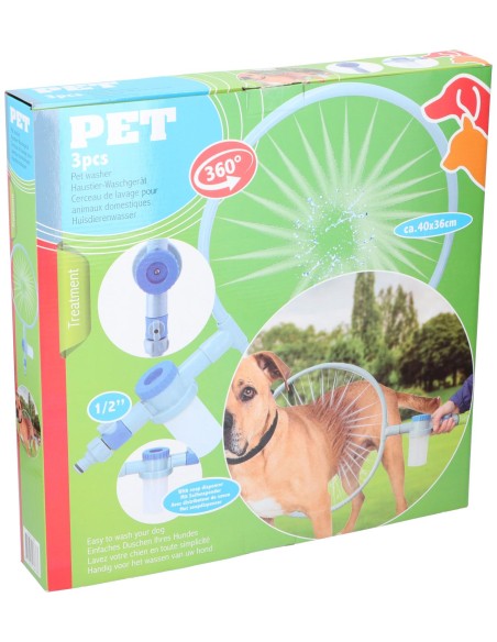 Pet Treatment Laveuse pour animaux en ABS à 360 degrés