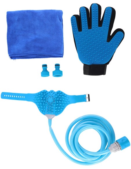 Pet Treatment Kit de lavage et de nettoyage pour chien 5 PCS
