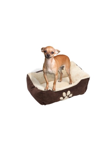 Pet Comfort Lit pour animaux avec coussin animal 47x37x17cm