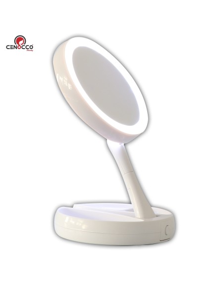 Cenocco CC-9050 Miroir De Courtoisie Pliable à LED
