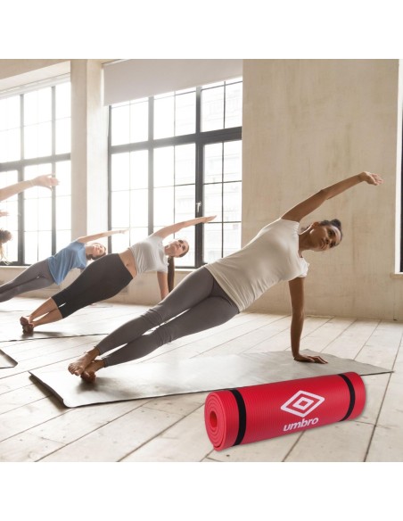 Umbro RougeTapis de fitness et de yoga gris 190x58x1cm