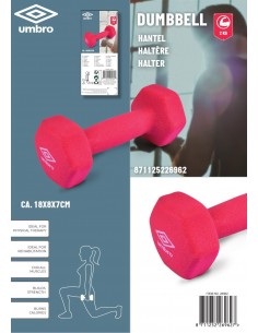 Umbro Haltères de gymnastique 2kg 2