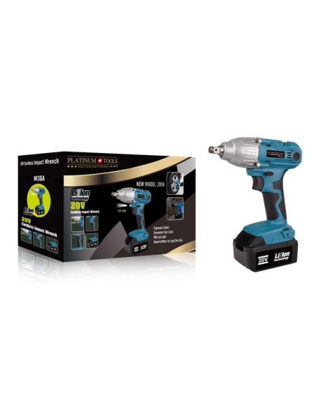 Platinum Tools Clé à chocs sans fil 20v