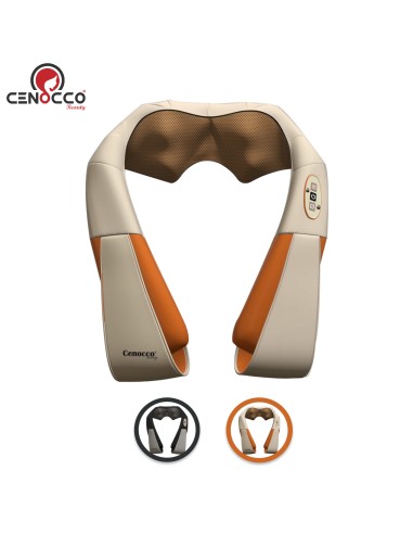 Cenocco beauty CC-9042 Masseur intensif de la nuque épaules bras et corps Noir/Gris