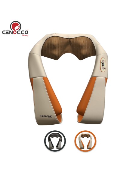 Cenocco beauty CC-9042 Masseur intensif de la nuque épaules bras et corps Noir/Gris