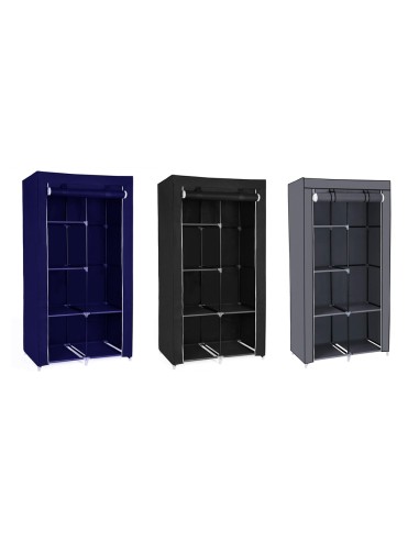 Herzberg HG-8010 Armoire de rangement Petite Gris