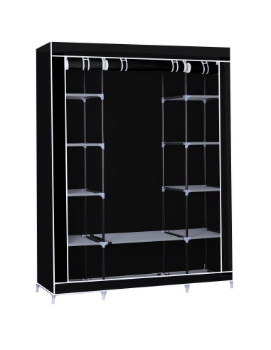 Herzberg HG-8009 Armoire de rangement Grande Gris