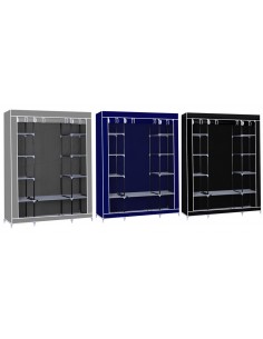 Herzberg HG-8009 Armoire de rangement Grande Bleu 2