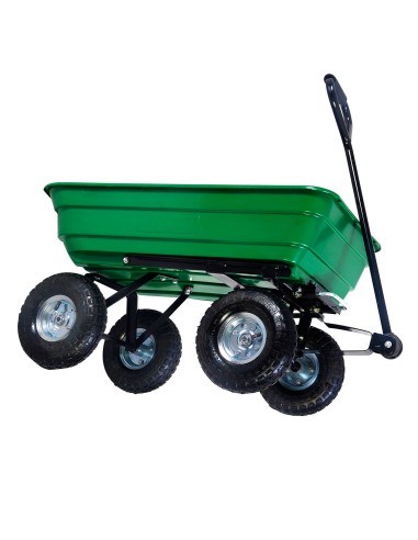 Herzberg HG-8028-75 Chariot à Benne à Roue 75L