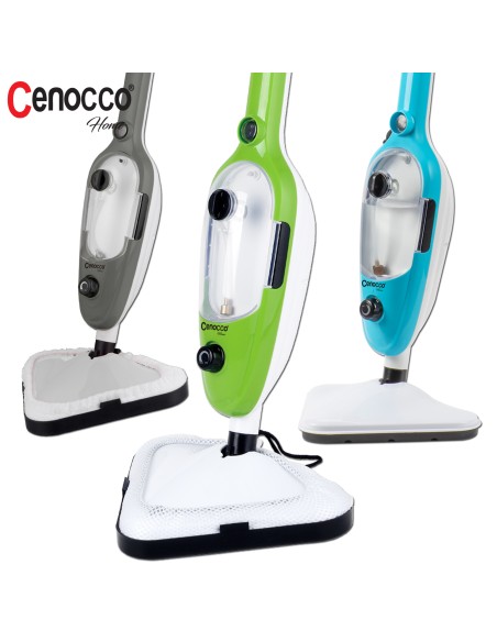 Cenocco CC-9074 Vadrouille à Vapeur 8 en 1 Bleu