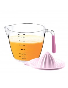 Herzberg Presse-agrumes et bol doseur Mauve