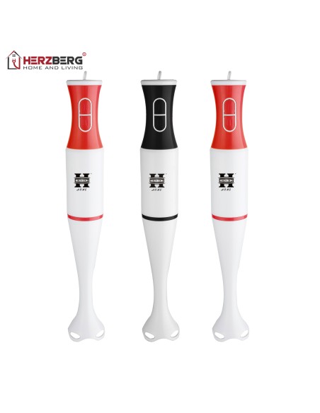Herzberg HG-5058  Mixeur plongeant Rouge