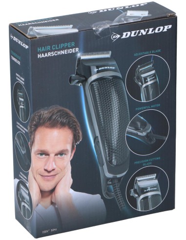 Dunlop Tondeuse à cheveux avec moteur puissant