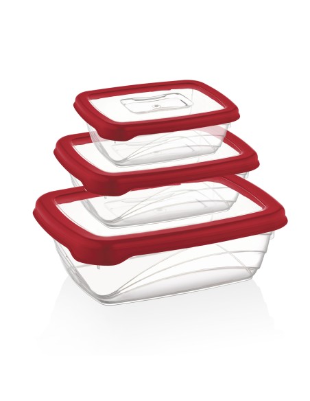 Herzberg 3 pièces Bio Saver Box Rouge