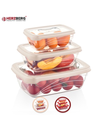 Herzberg 3 pièces Bio Saver Box Ivoire