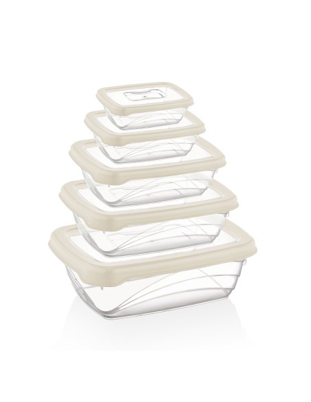 Herzberg 5 Pièces Bio Saver Box Set Ivoire