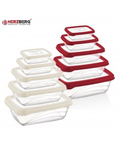 Herzberg 5 Pièces Bio Saver Box Set Ivoire 2