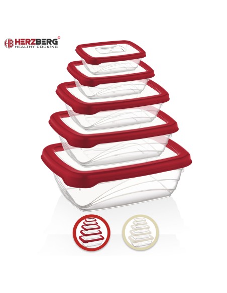 Herzberg 5 Pièces Bio Saver Box Set Ivoire