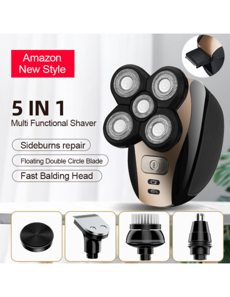 Cenocco Beauty Tondeuse de précision nettoyeur facial et kit de toilettage 5 en 1