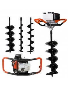 Herzberg HG-8049EA Tarière à Terre