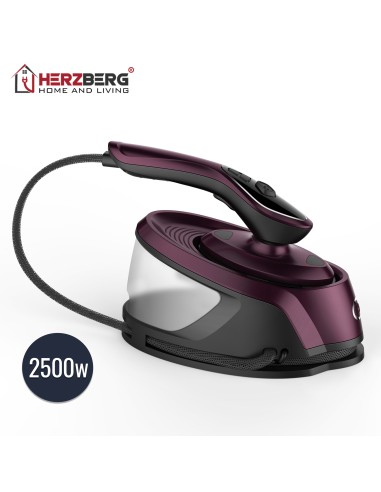 Herzberg HG-8057 Fer à Vapeur Multifonction Avec Station