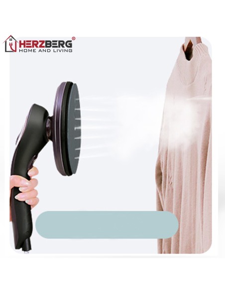 Herzberg HG-8057 Fer à Vapeur Multifonction Avec Station