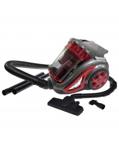Herzberg HG-8047RED Aspirateur Sans Sac Multi-Cyclone