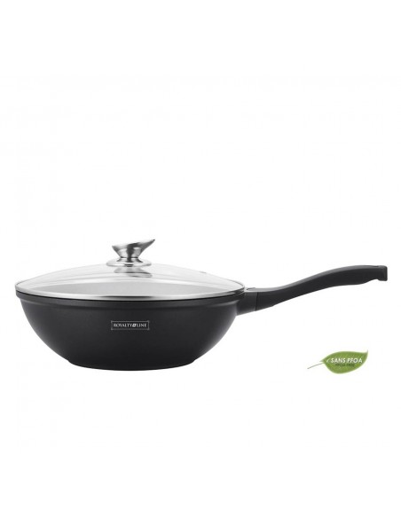 Royalty Line RL-BW28M Wok de revêtement marbré 28cm