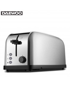 Daewoo SYM-1311 Grille-pain en Acier Inoxydable 2 Tiroirs 4 Tranches 2