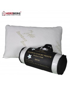 Royalty Comfort HG-5076BM Oreiller de Luxe en Bambou Avec Mousse à Mémoire de Forme Ergonomique Reine 2