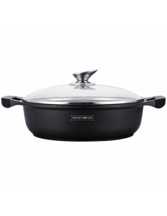 Royalty Line RL-BR32M  Marmite À Soupe Peu Profonde En Marbre 32cm