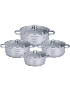 Royalty Line RL-SP7 Batterie de marmites avec le couvercle 8pcs