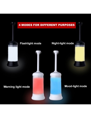 Herzberg HG-5049 Eclairage à LED Monté Sur Véhicule Noire