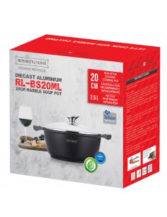 Royalty Line RL-BS20M Marmite et cocotte en marbre 20cm 2