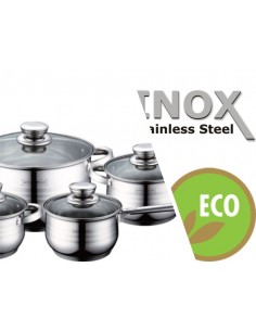 Royalty Line RL-1231 Batterie de cuisine 12 pièces avec couvercle en verre 2