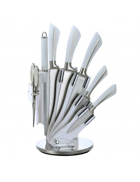 Royalty Line RL-KSS750 Couteaux en acier inoxydable Set 8pcs