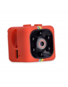 Cenocco Mini-Caméra HD1080P Rouge